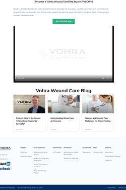 Hosting Company Layout Preview